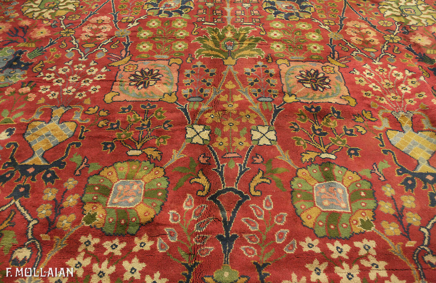 A Very Large Antique English Donegal Carpet n°:42237089